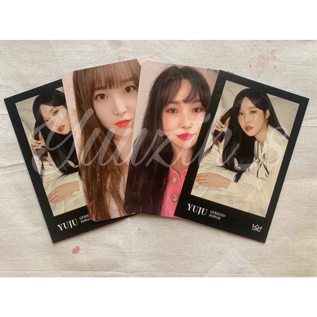 PHOTOCARD GFRIEND YUJU OFFICIAL WN PARALLEL