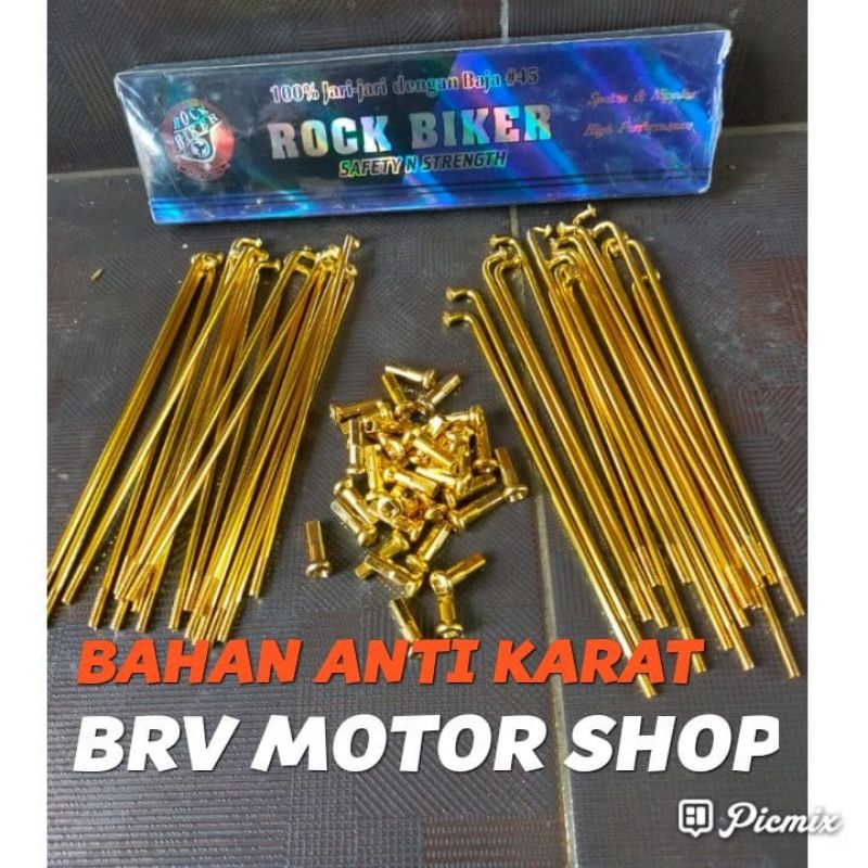 JARI JARI RUJI MODEL TDR GOLD ANTI KARAT SEMUA UKURAN ADA RING 14 17 18