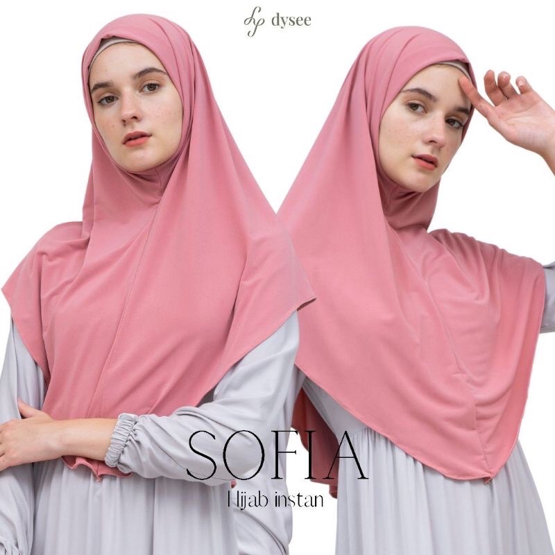 SOFIA HIJAB INSTAN 3in1 Bahan spandex