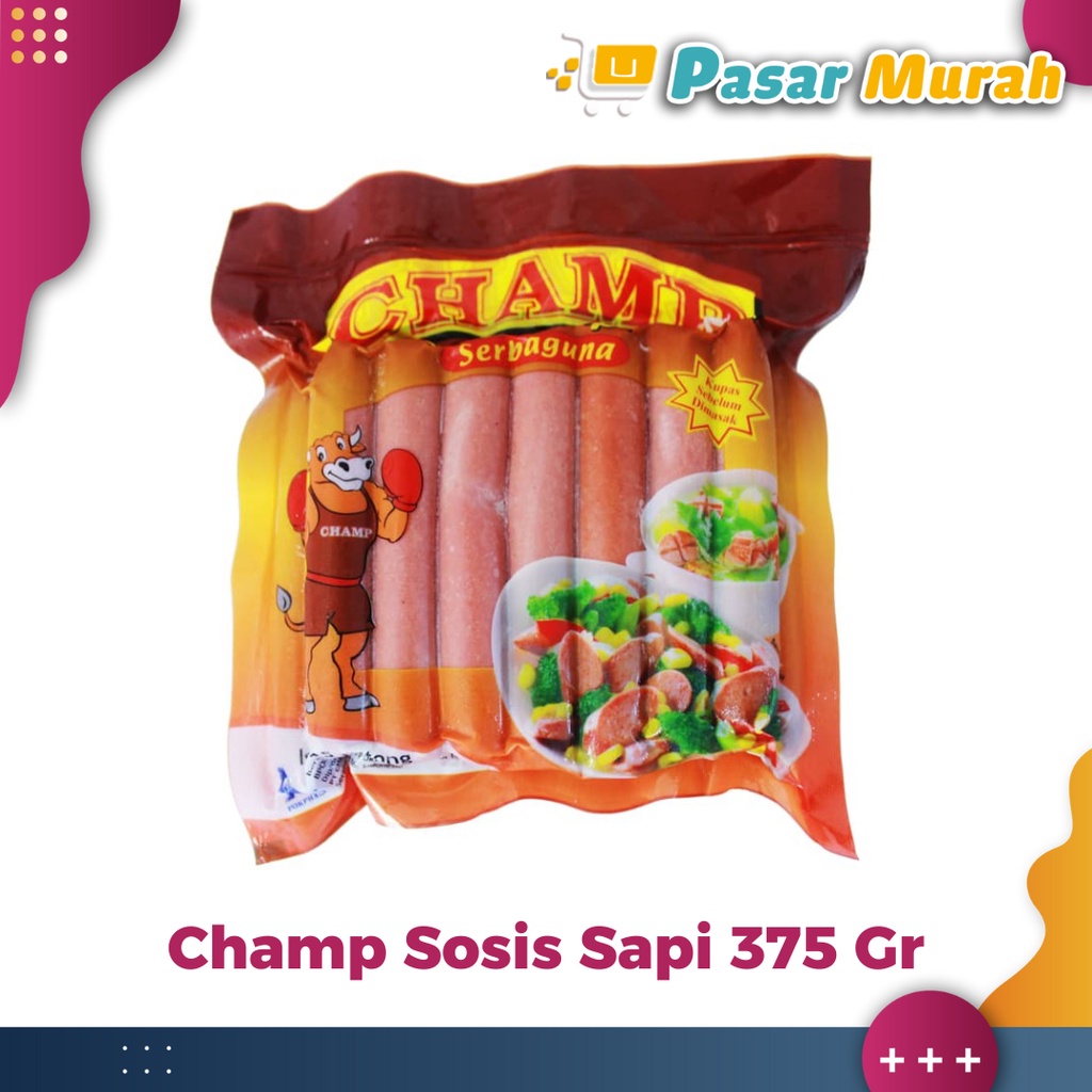 

Champ Sosis Sapi 375 Gram