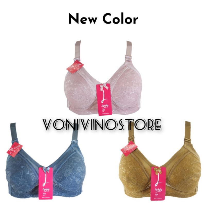 V2S (1pcs)bh wanita/bh wanita dewasa/bh lydyly/bh lydyly jumbo/bh big size/bh lydyly jumbo/bh lydyly