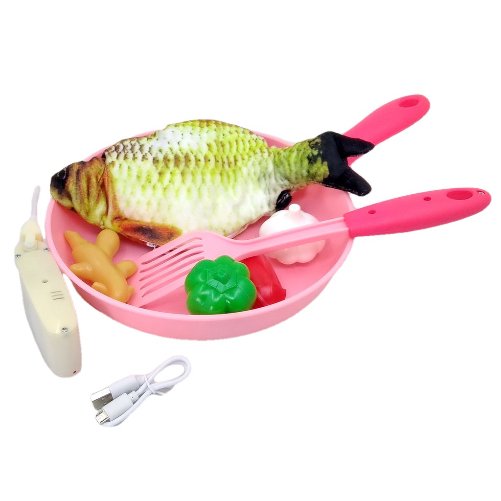 Kitchen Set Jumping Fish Mainan Anak Perempuan Masak Masakan Ikan