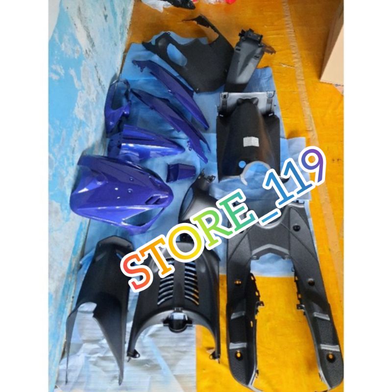FULL BODY HALUS KASAR MIO SPORTY BIRU POLOS