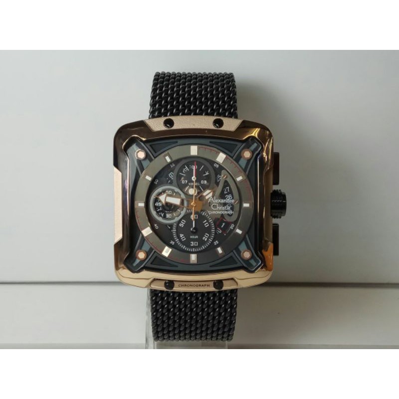 jam tangan pria alexander christie ac3030mc original