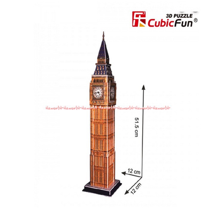 CubicFun Big Ben London 3D Puzzle Jam Besar London UK United 30pcs