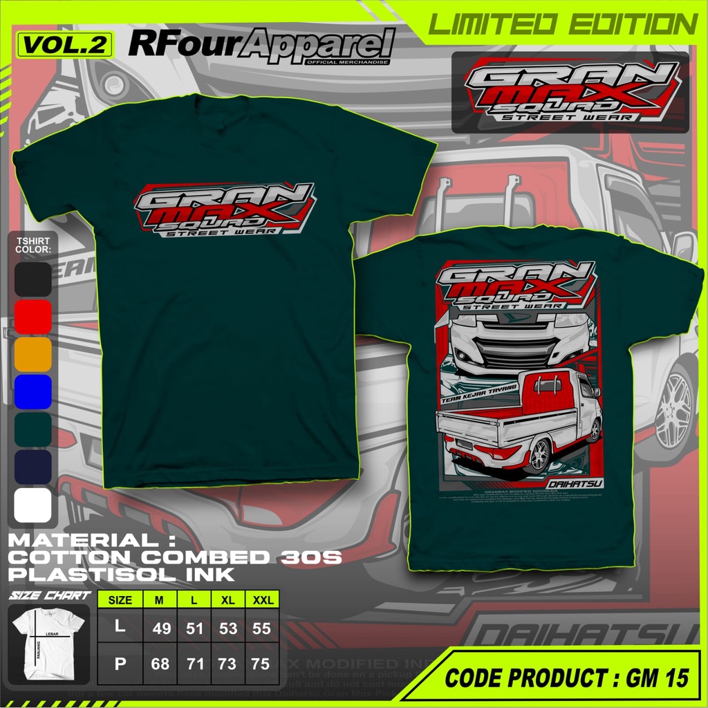 KAOS GRAND MAX BOX BALAP BAJU ATASAN KAOS GRAN MAX PRIA KAOS GRAN MAX MANIA KAOS DISTRO KAOS OLENG