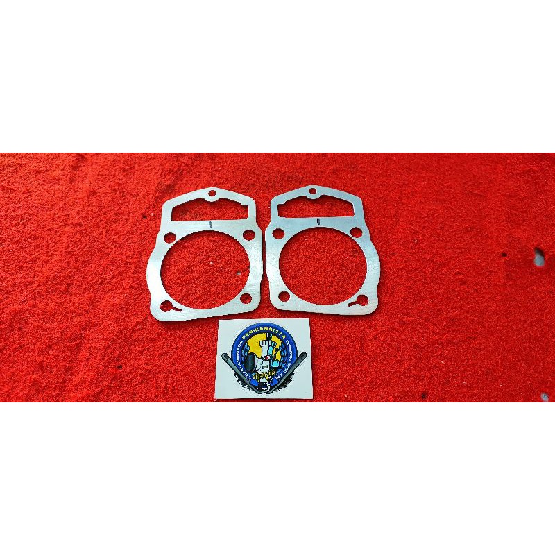 pak blok tiger alumunium packing blok tiger ganjel blok tiger 1mm - 5mm