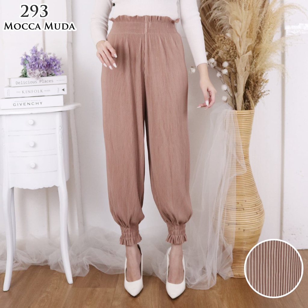 KULOT JOGGER 293 PLISKET LIDI PLEATS PANT KULOT PLISKET