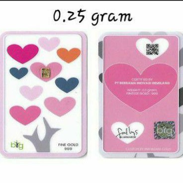 LM Biggold 0,25 gr #EMAS MINI LOVE SERIES