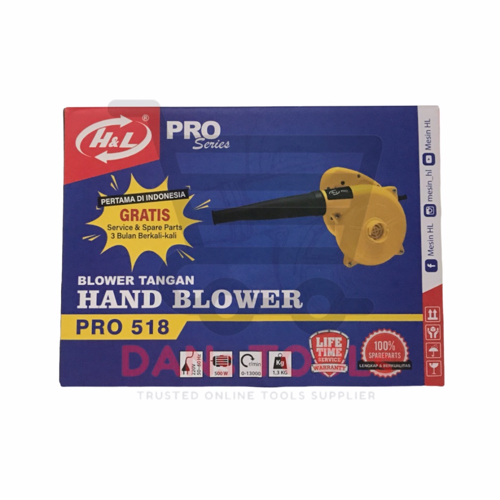 Hand Blower/alat peniup dan penghisap angin