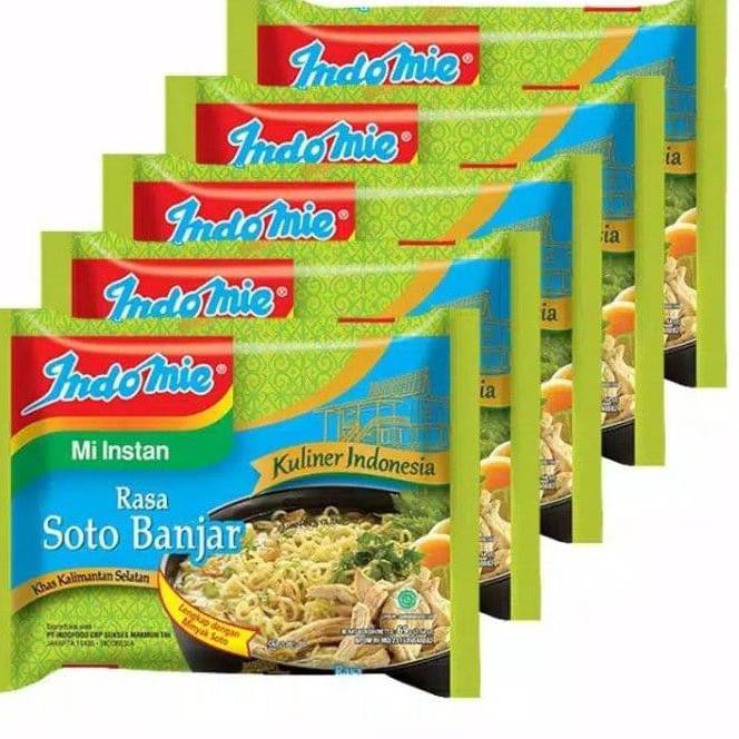 

TERLARIS Indomie Soto Banjar / Soto Banjar Limau Kuit (5pcs)