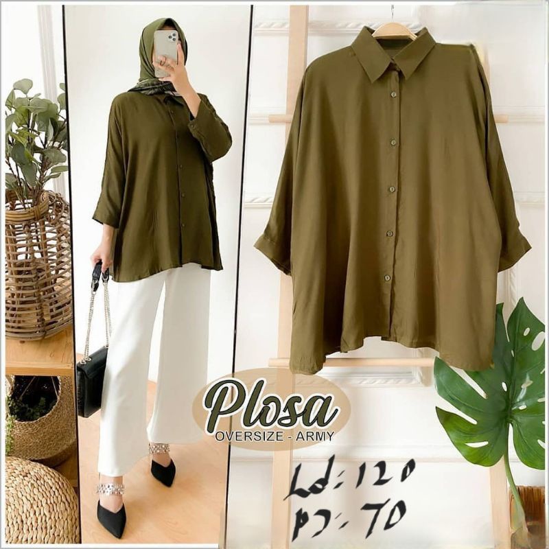 PLOSA BLOUSE/ATASAN JUMBO/BLOUSE JUMBO/JUMBO LD120/BLOUSE BUSUI&amp;BUMIL/KEMEJA JUMBO/BLOUSE KEKINIAN/COD!!!