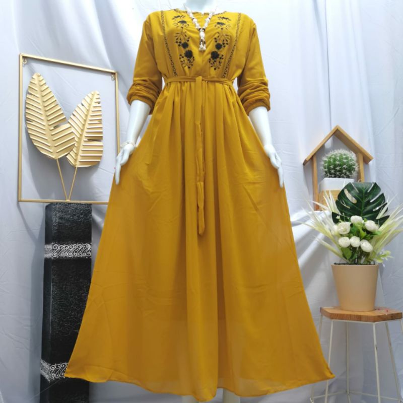 GAMIS CERUTY BABYDOLL BORDIR 3