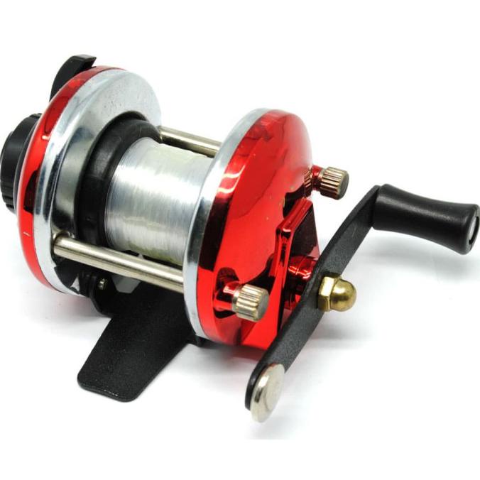 Paling Dicari] Mini Casting Reel Pancing - Me-103 - Red