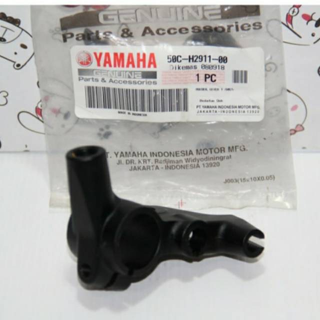 HOLDER DUDUKAN RUMAH HANDLE HANDEL KOPLING MX NEW  MX KING ASLI ORI YAMAHA 50C H2911 00