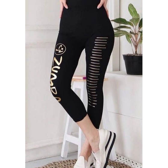 NEW LEGGING IMPORT 7/8 ZUMBA GARIS/LEGGING IMPORT MURAH