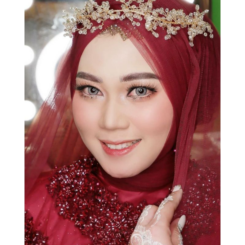 Soft Tile Polos Pengantin-Maroon
