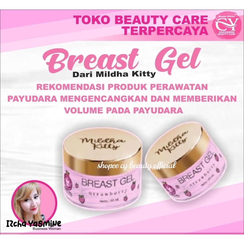 Breast Gel Original by Mildha kitty BPOM pengencang payudara