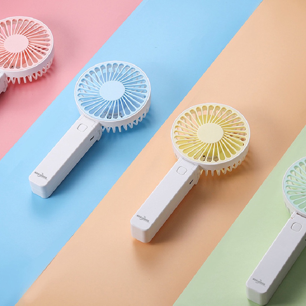 INFY - Kipas Angin Mini Genggam Cute / Kipas Lipat Portable / Mini Fan R614 R618