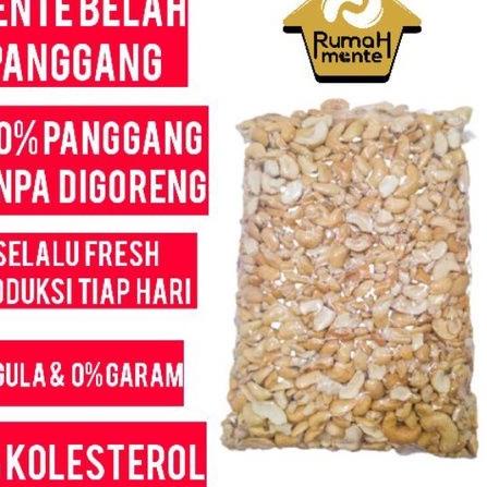 

Grand Seller!! LR088 KACANG METE PANGGANG BELAH 4 CAMPUR BELAH 2