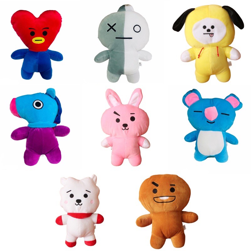 Boneka Karakter Korea Unofficial Uk 23cm Berlabel SNI