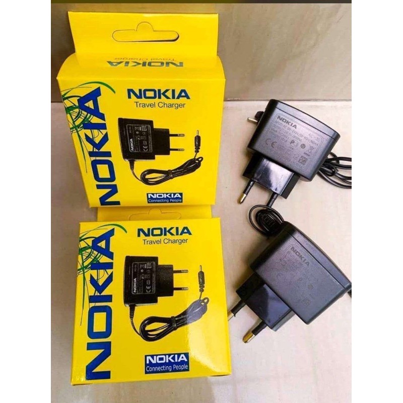 CHARGER NOKIA 6101 ORIGINAL 99% JARUM KECIL RING PUTIH PACKING IMPORT