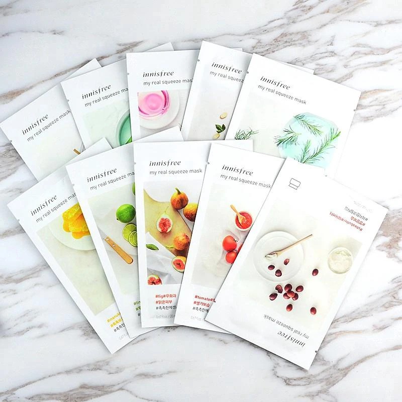 Innisfree Sheet Mask My Real Squeeze Original 100%