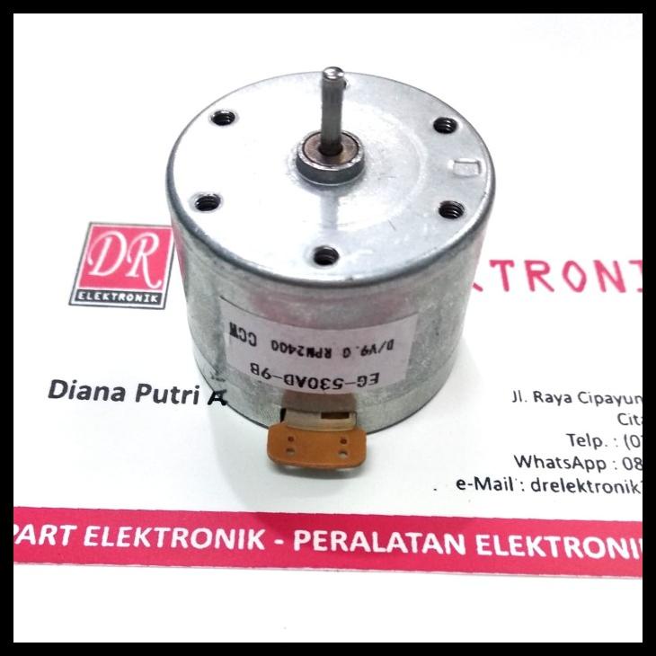 Motor Dinamo Dc 2400Rpm 2400 Rpm Ccw 9 V 9V 9Volt 9 Volt Kode 1462