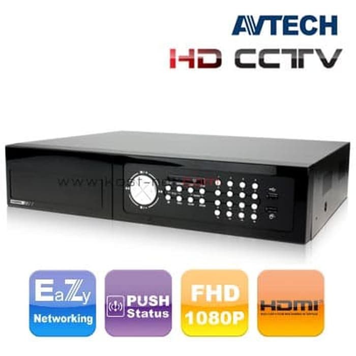 DVR AVTECH 16CHANNEL 1080P - DGD1016A / DG1016A ORIGINAL RESMI