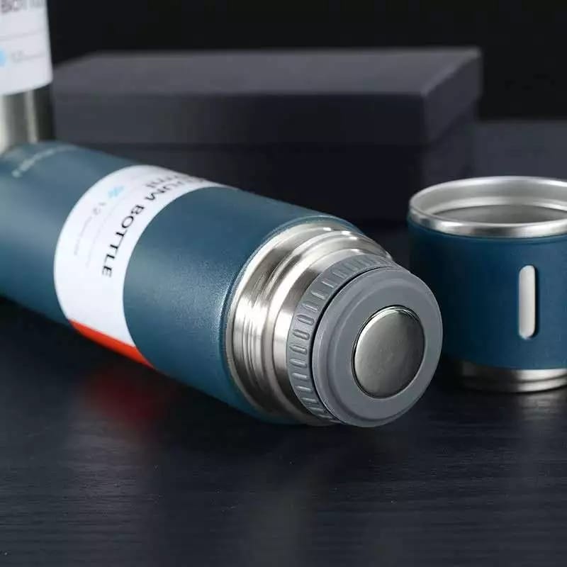 thermos kapsul thermos traveling vacuum flask souvenir set gelas