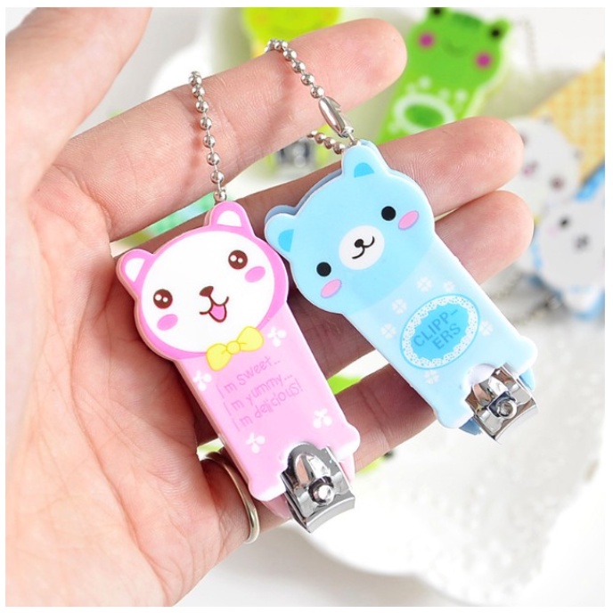 Alat Pemotong Kuku Bayi | Gunting Kuku Anak Motif Karakter | Souvenir Nail Clipper | Ruzain Mall