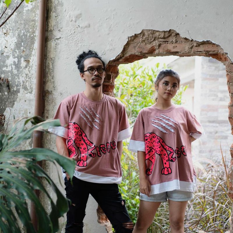 

T-shirt Oversize Animal Print Leopard Series