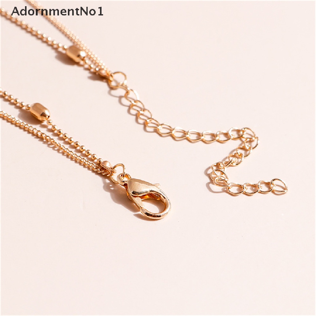 (AdornmentNo1) Kalung Rantai Dengan Liontin Salib Gaya Boho Retro Untuk Wanita