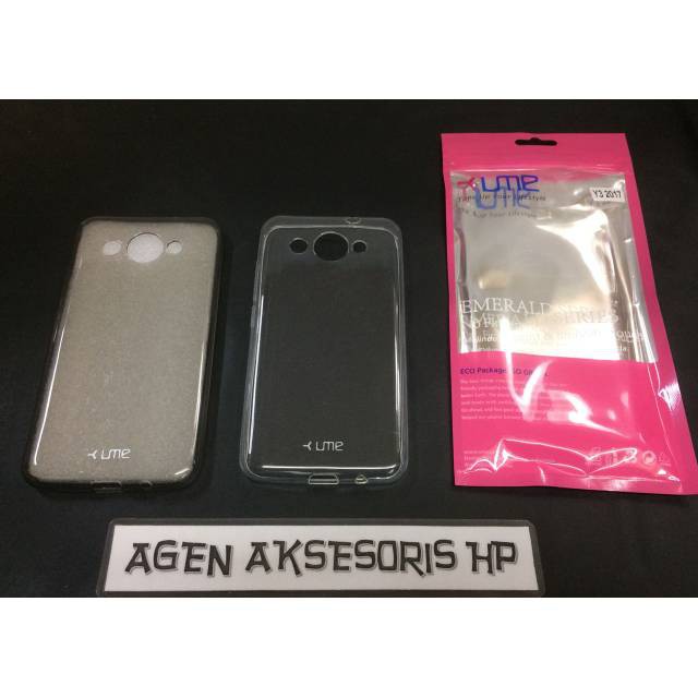 Soft Jacket UME Huawei Y3 2017 Y5 Lite 5.0 inchi SoftCase Ultrathin Silikon Slim Elastis