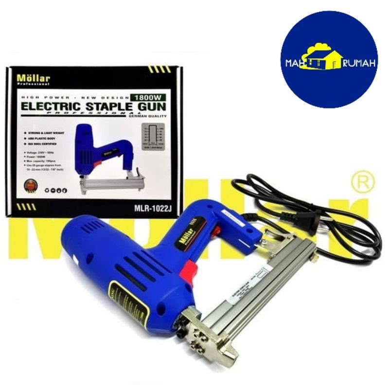 ELECTRIC STAPLER Staples Staple Gun Tembak LISTRIK Elektrik - MOLLAR 1022J