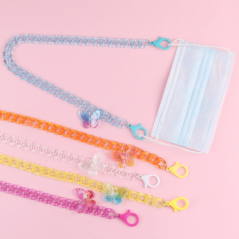 A &amp; 6 Tali Lanyard Multi Warna Holder  Wajah Anti Hilang