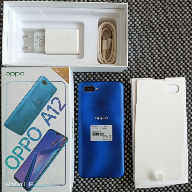 OPPO A12 4/64 SECOND FULLSET ORI