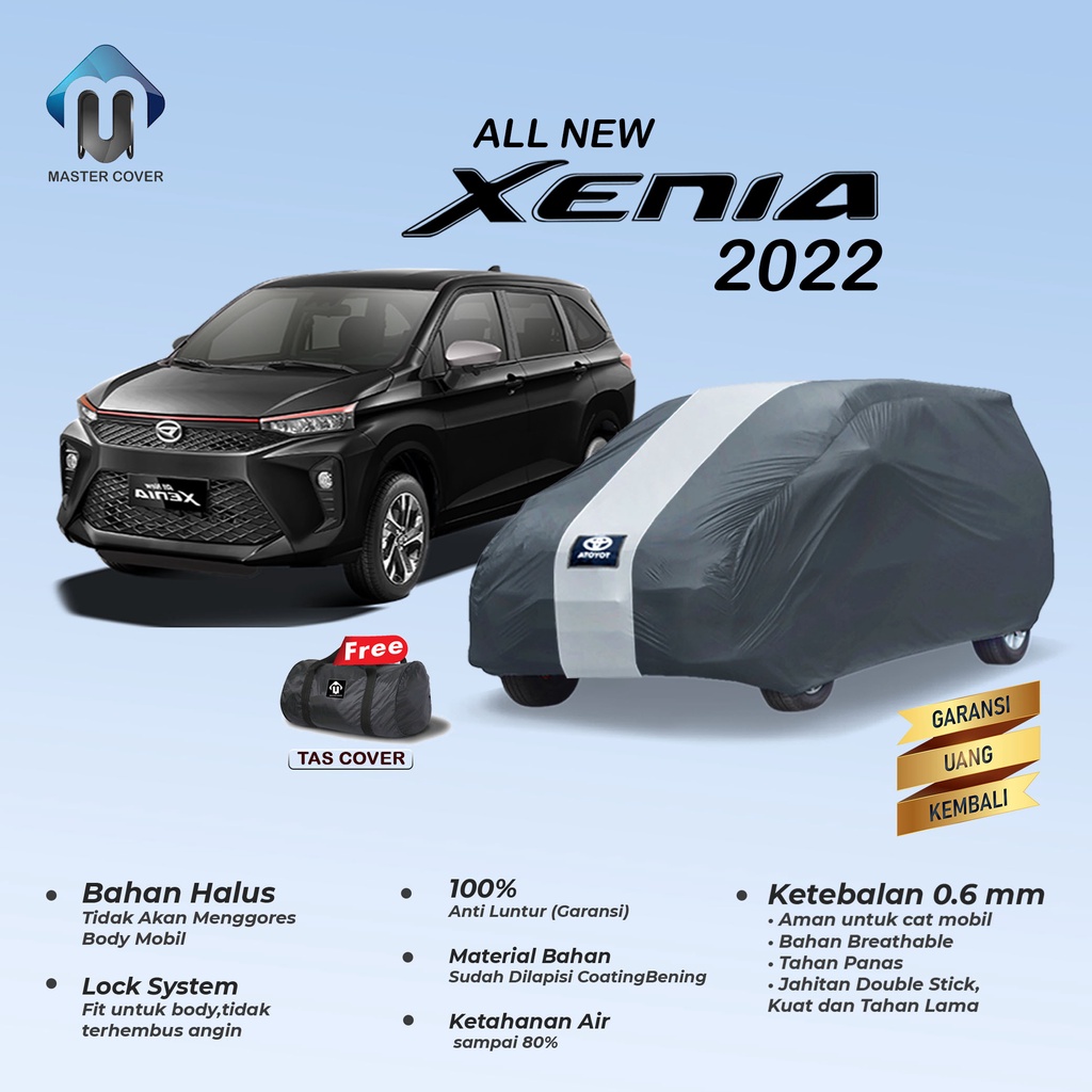Cover Sarung Mobil ALL NEW XENIA 2022 2023 2024 Selimut Penutup Mobil Xenia Outdoor