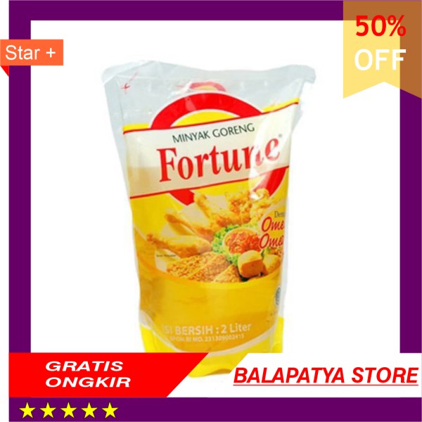 

LIMITED EDITION!!! Minyak Goreng Fortune 2 Liter Murah