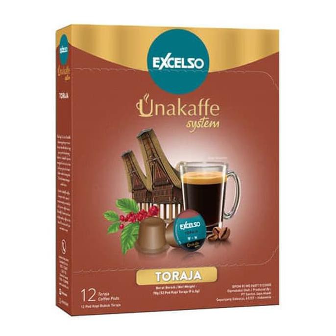 

Kopi Kapsul Excelso Unakaffe Toraja Box