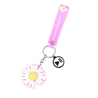  2021  daisy kecil  baru  pvc lembut keychain ins gelombang 