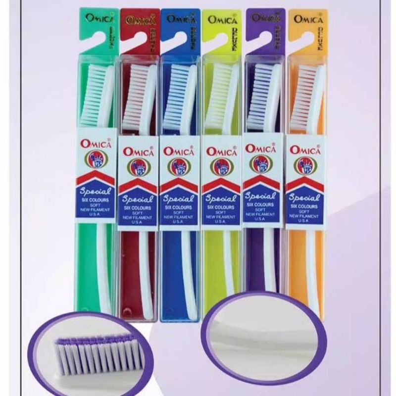 OMICA 600 / SIKAT GIGI OMICA 600 sikat gigi dewasa original murah