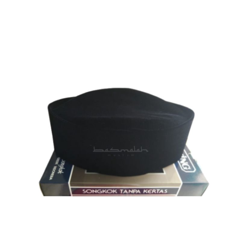 Peci Kopiah Songkok Awing Susun Non AC Exlucive - Songkok Polos - Songkok Susun - Songkok Murah Orig