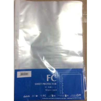 

Sheet Protector / Pp Pocket Fc / Folio Daiichi List Bagus