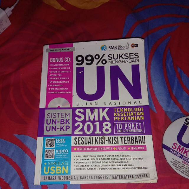 Preloved 99 Sukses Menghadapi Un Smk Tkp 2018 Cd Shopee