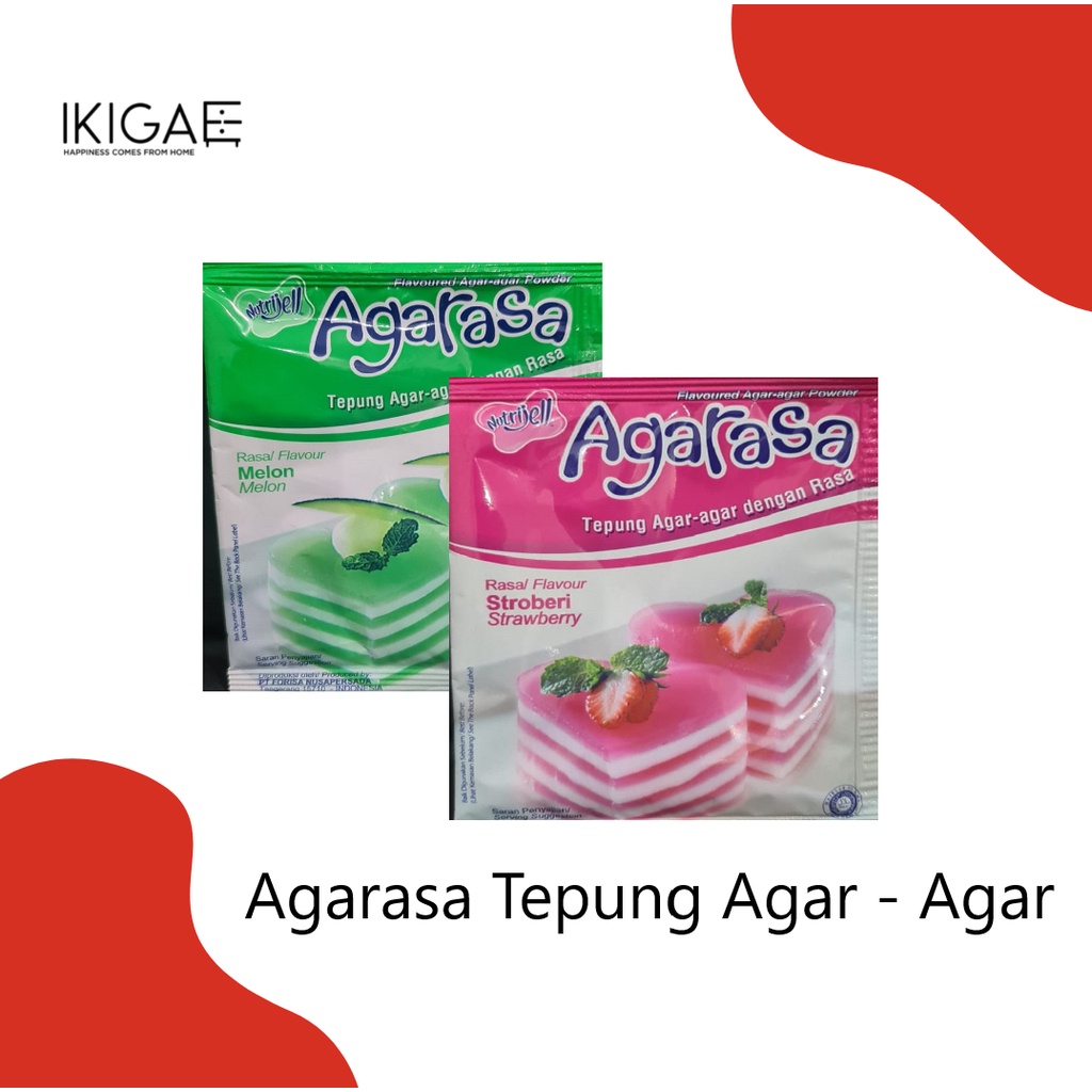 NUTRIJELL AGARASA TEPUNG INSTANT AGAR AGAR DENGAN RASA