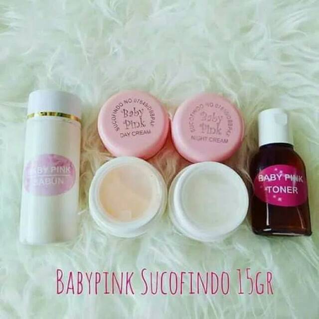Cream baby pink ori