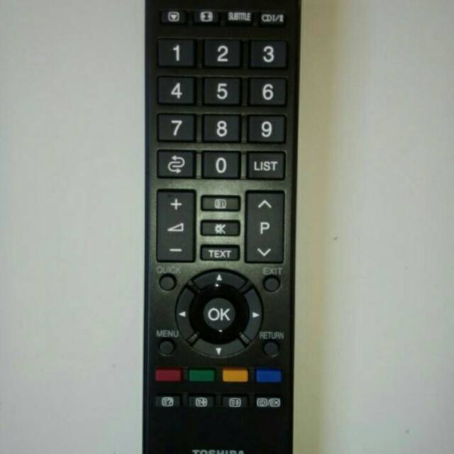 REMOTE TV LCD/LED TOSHIBA COCOK UNTUK SEMUA MEREK TV LED /LCD TOSHIBA ORI/ORIGINAL