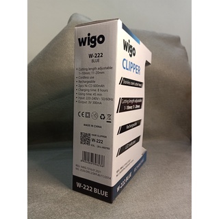 Mesin Alat Cukur Rambut Propessional Portable - WIGO Hair Clipper W-222 Rechargeable 600 mAh