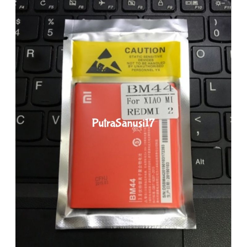 Baterai Xiaomi Redmi 2 /2S / Baterai Xiaomi BM 44 Original 100%